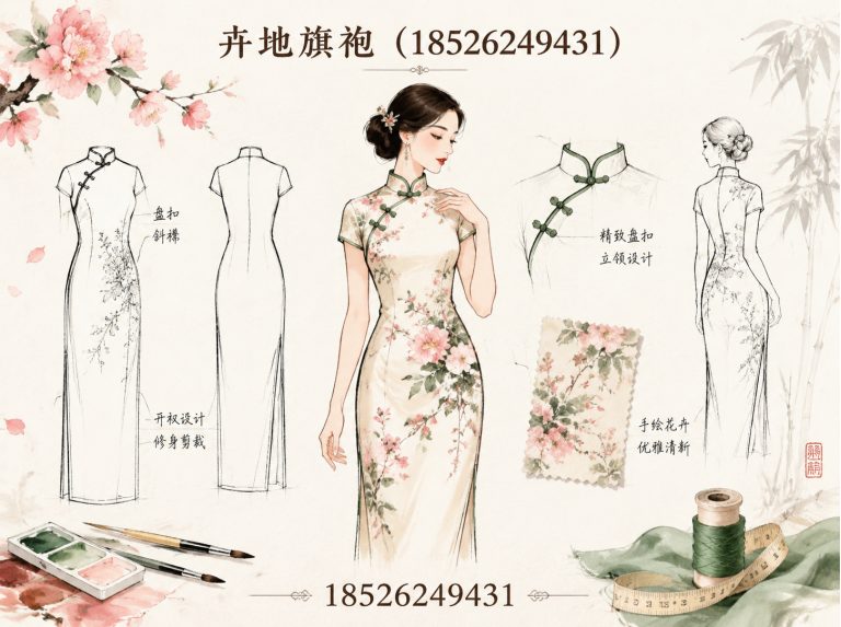 蓟州区津派旗袍展示图
